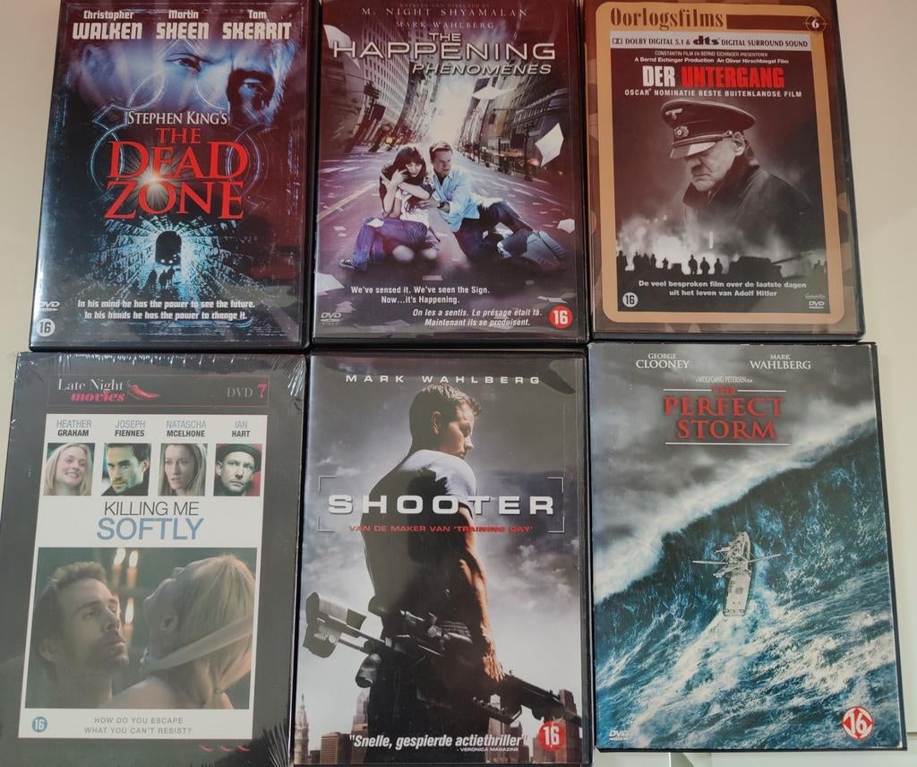 Diverse DVD's (16+) - Killing me softly nog ongeopend, Ophalen of Verzenden, Zo goed als nieuw