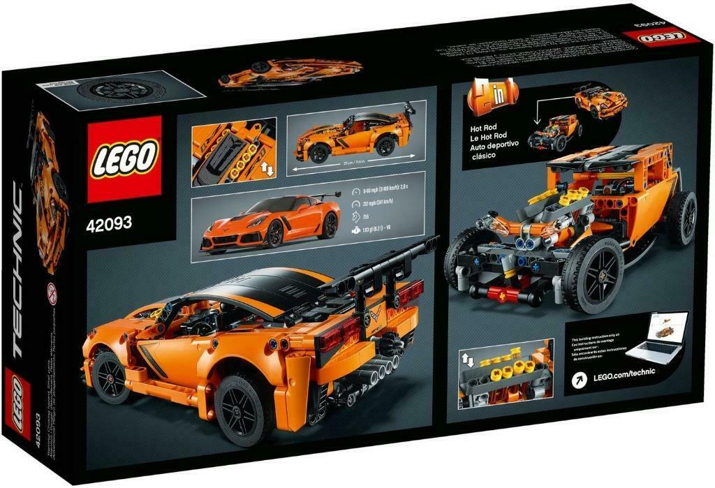 Lego 42093 Chevrolet Corvet ZR1, Enlèvement, Neuf, Ensemble complet, Lego