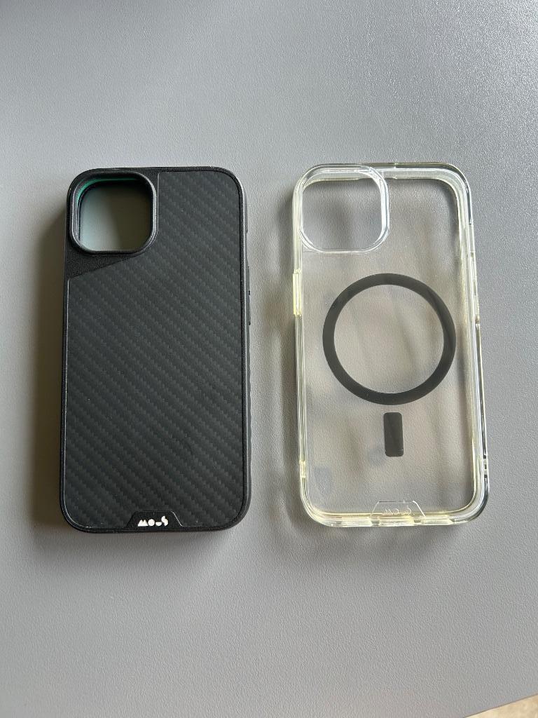iPhone 14 case merk Mous magsafe, Ophalen, Zo goed als nieuw, IPhone 14, Hoesje of Tasje