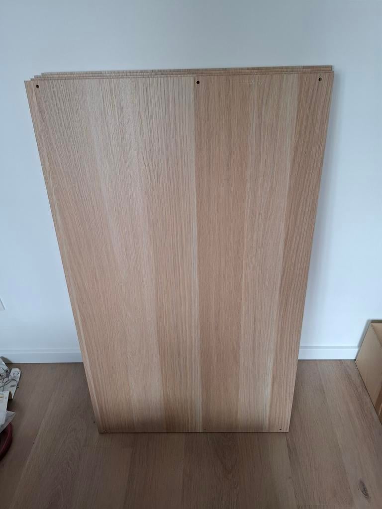 Lot de 4 planches pax ikea effet chêne blanchi 100x56, Chêne