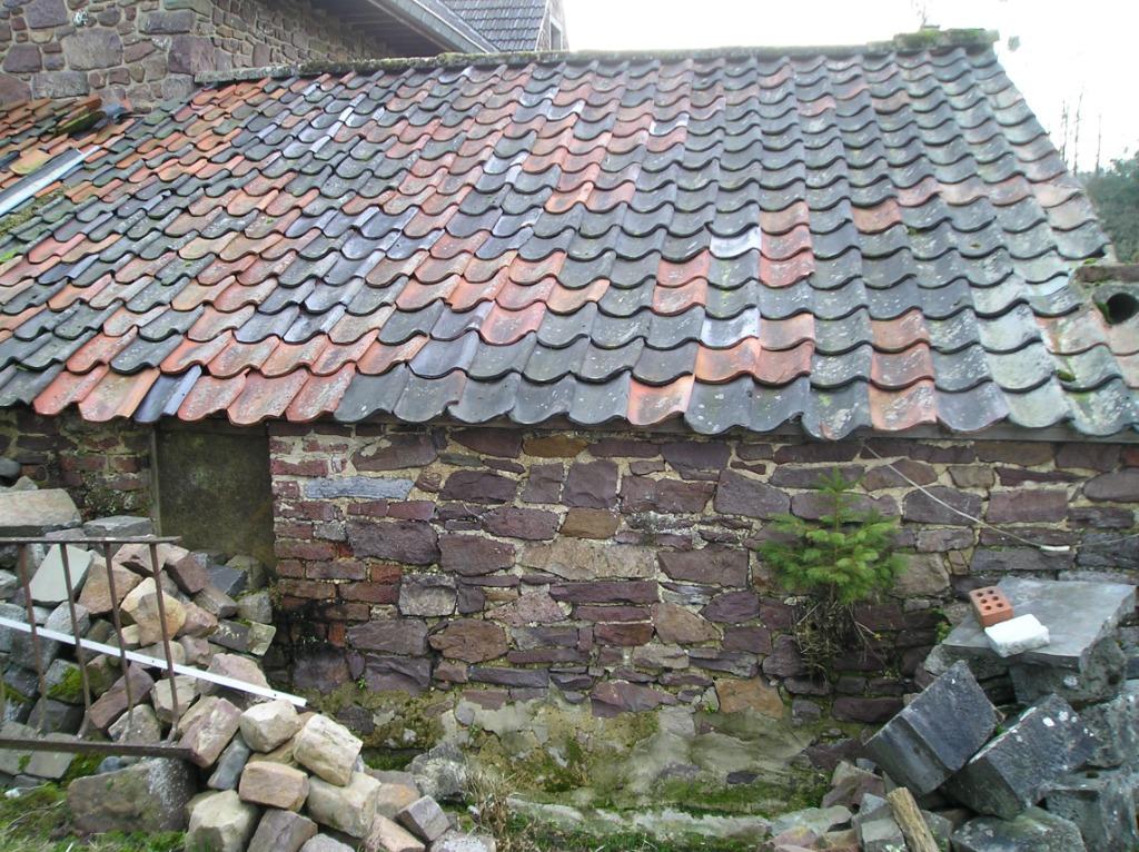 tuiles a torchette, Ophalen, Gebruikt, 15 m² of meer, Dakpannen