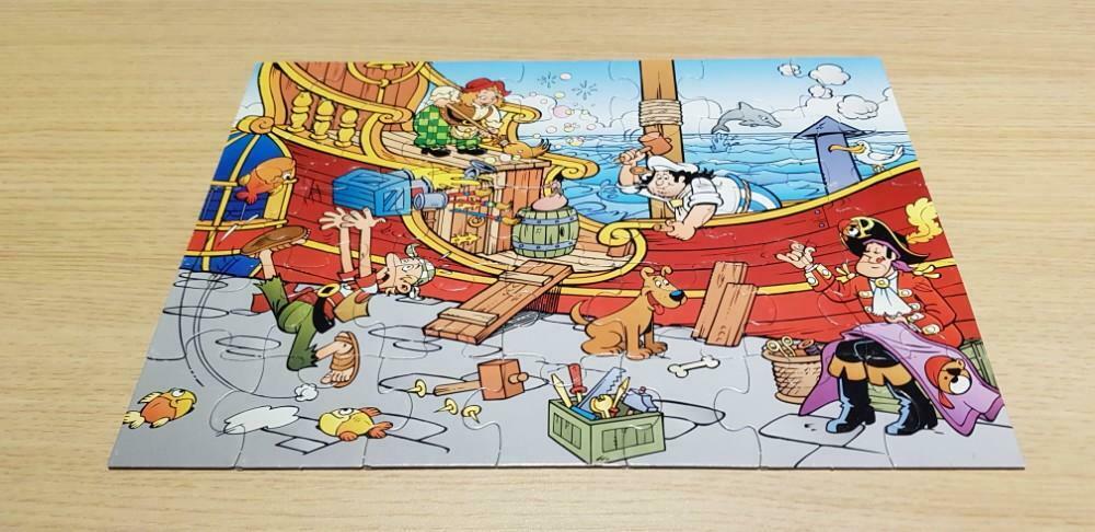 puzzel Piet Piraat - 35 stuks, Enlèvement, Comme neuf, 4 à 6 ans