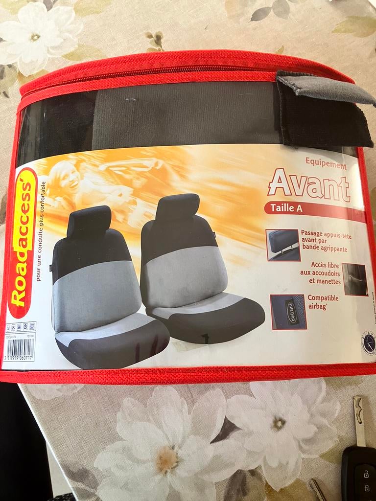 Auto, zetelhoezen, universeel voor alle personenwagens, 2 st, Ophalen of Verzenden, Nieuw
