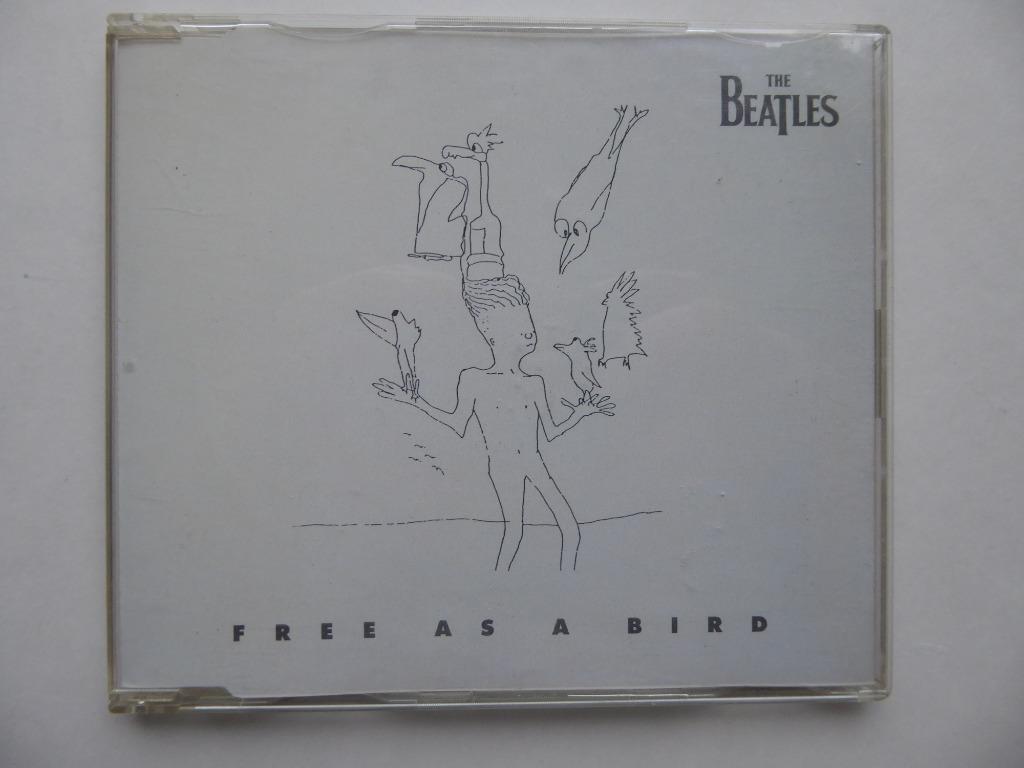 THE BEATLES : FREE AS A BIRD (CDSINGLE  - 4 TRACKS), Ophalen of Verzenden, Zo goed als nieuw