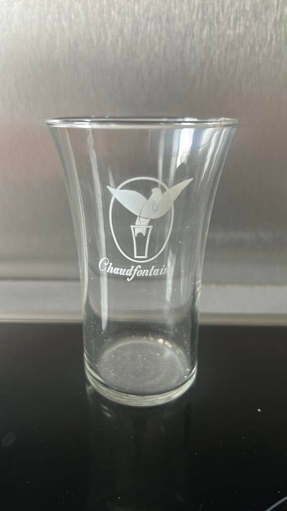 Verre chaudfontaine, Collections, Enlèvement ou Envoi, Comme neuf
