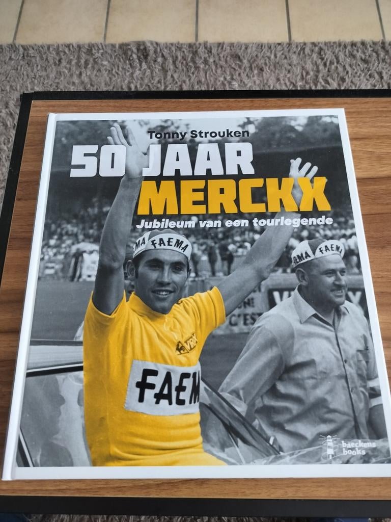 50 jaar Merckx Tonny Strouken, Boeken, Ophalen of Verzenden, Zo goed als nieuw