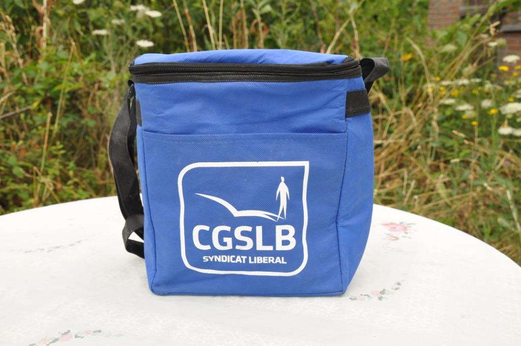 sac isotherme bleu cgslb, Enlèvement ou Envoi, Comme neuf, Sac isotherme, Élément de refroidissement