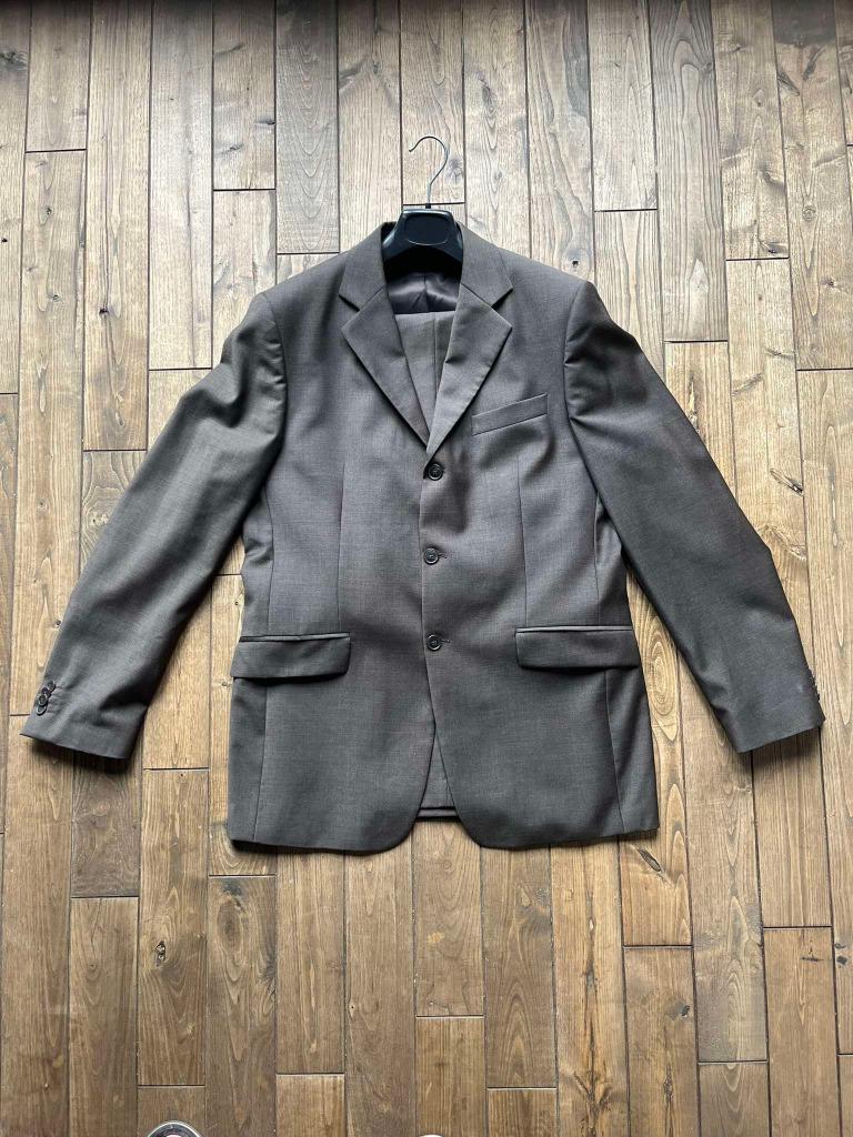 pakken voor heren, Kleding | Heren, Ophalen of Verzenden, Zo goed als nieuw, Maat 52/54 (L), Bruin