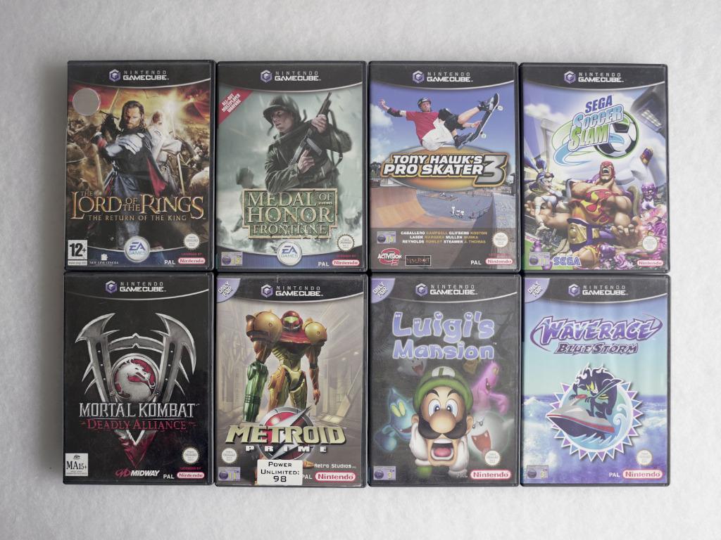 GameCube Games, Ophalen, Gebruikt