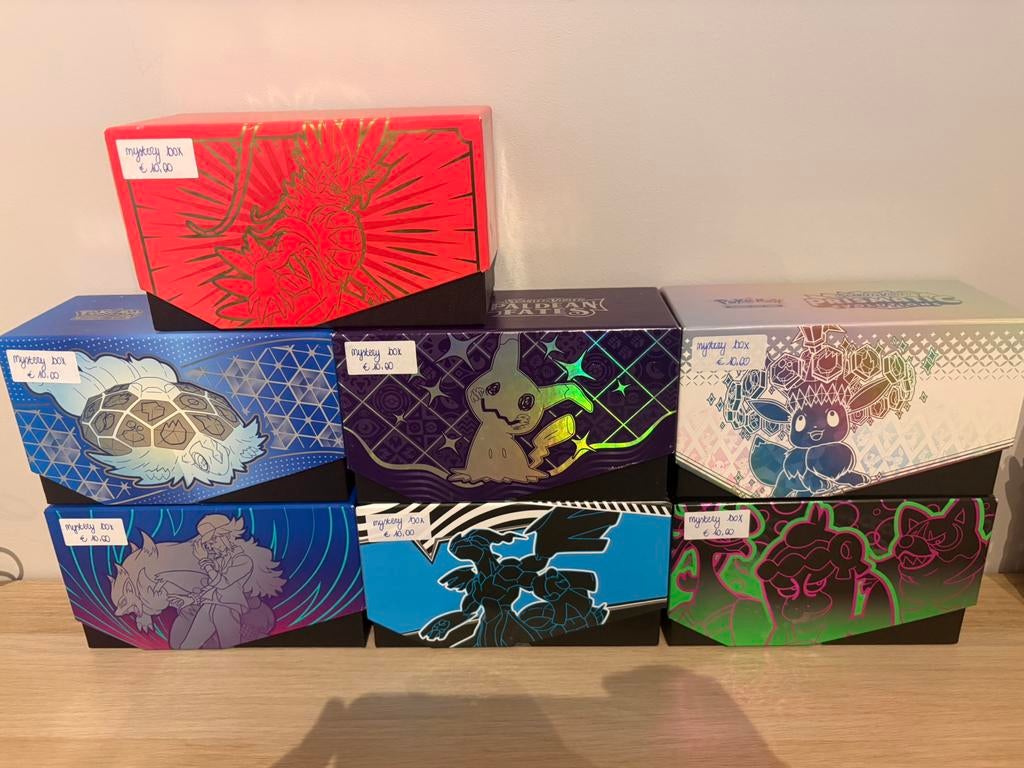 Pokemon mystery boxen, Enlèvement, Comme neuf, Plusieurs cartes