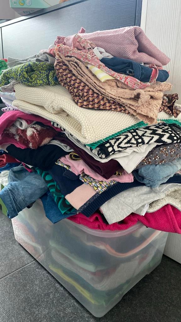Doos kinderkleding meisje maat 128, Ophalen of Verzenden, Meisje