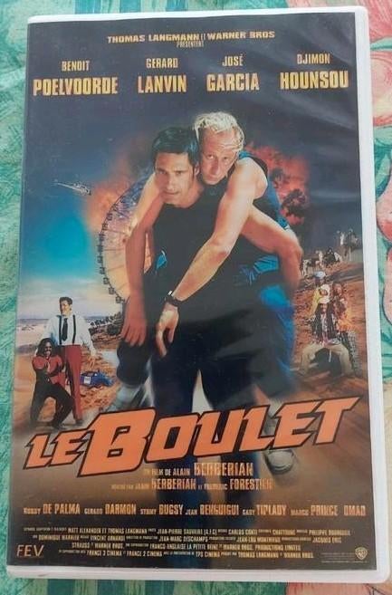 Cassette VHS film Le Boulet. Poelvoorde Lanvin Garcia, Tous les âges, Enlèvement ou Envoi, Comme neuf, Comédie