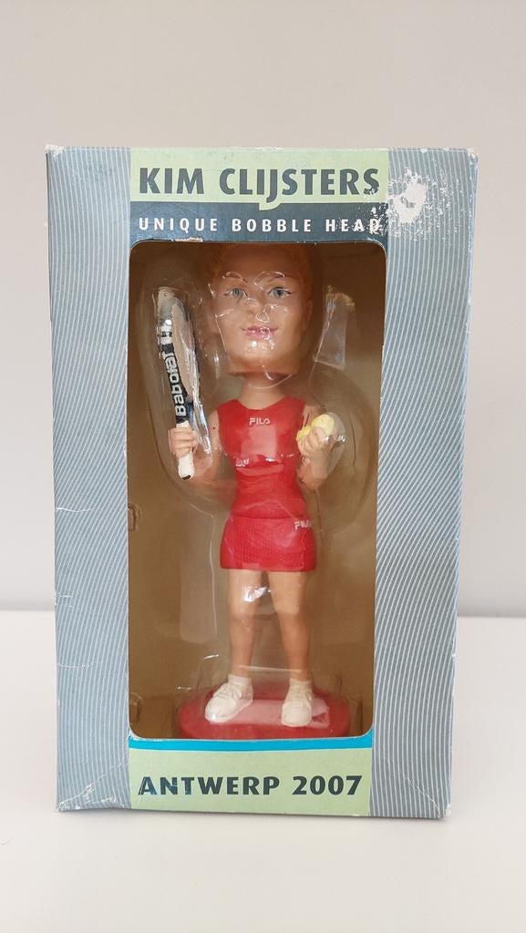 Kim Clijsters - Unique Bobble Head - Antwerp 2007, Verzamelen, Ophalen of Verzenden, Zo goed als nieuw