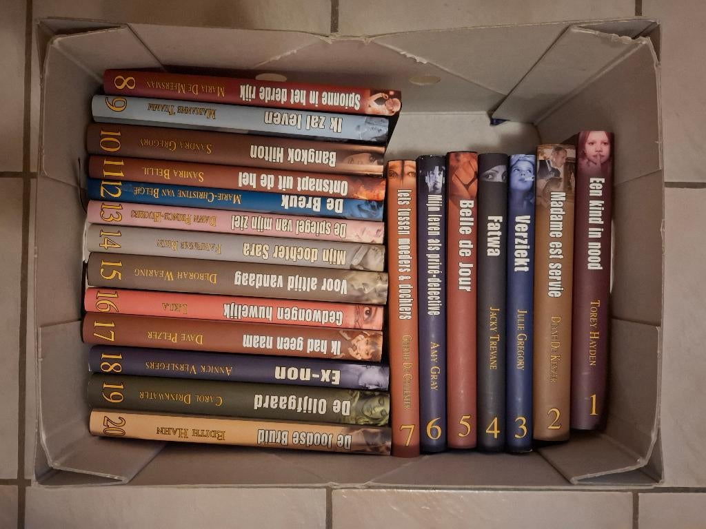 waargebeurde verhalen, Ophalen, Gelezen, Diverse auteurs