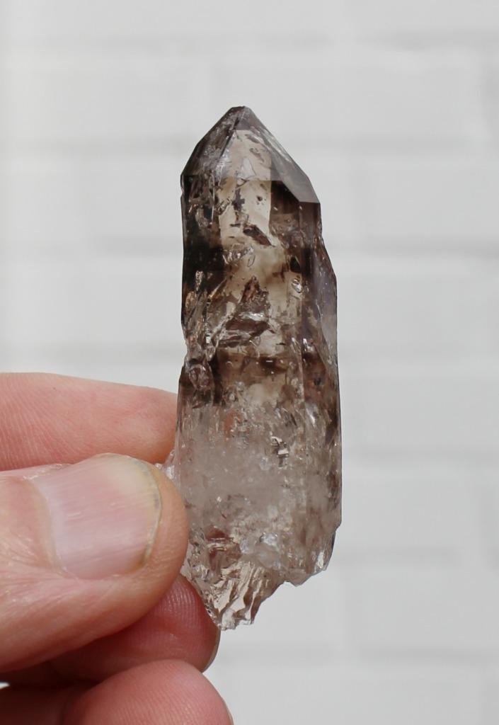 ROOKKWARTS uit Brandberg in NAMIBIE, Ophalen of Verzenden, Mineraal