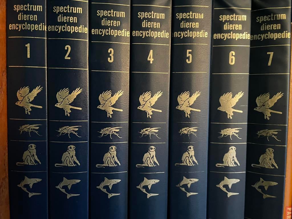 Spectrum Dieren encyclopedie 7delen als nieuw, Ophalen, Dieren