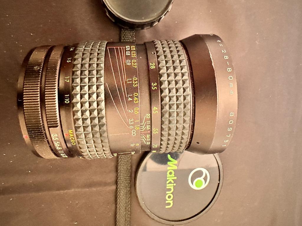 MAKINON Objectif 28-80mm, Enlèvement, Comme neuf, Téléobjectif, Zoom