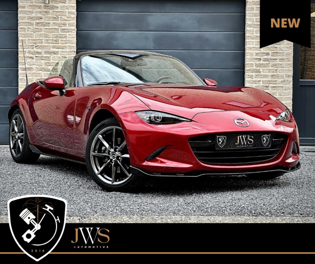 Mazda MX-5 184* AERO - 1E EIGENAAR - VOLLEDIG MAZDA - BOSE *, Achterwielaandrijving, Cabriolet, Leder, Bedrijf