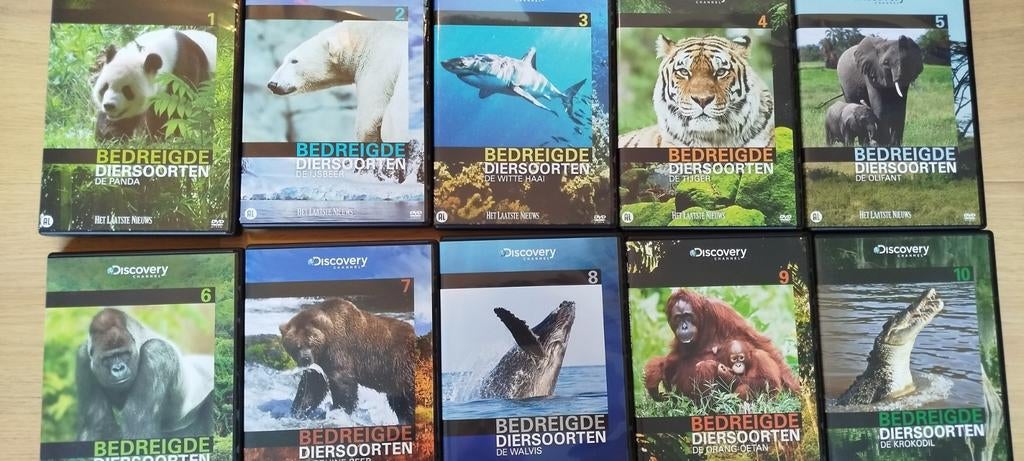 Discovery Channel: Bedreigde diersoorten, Ophalen of Verzenden