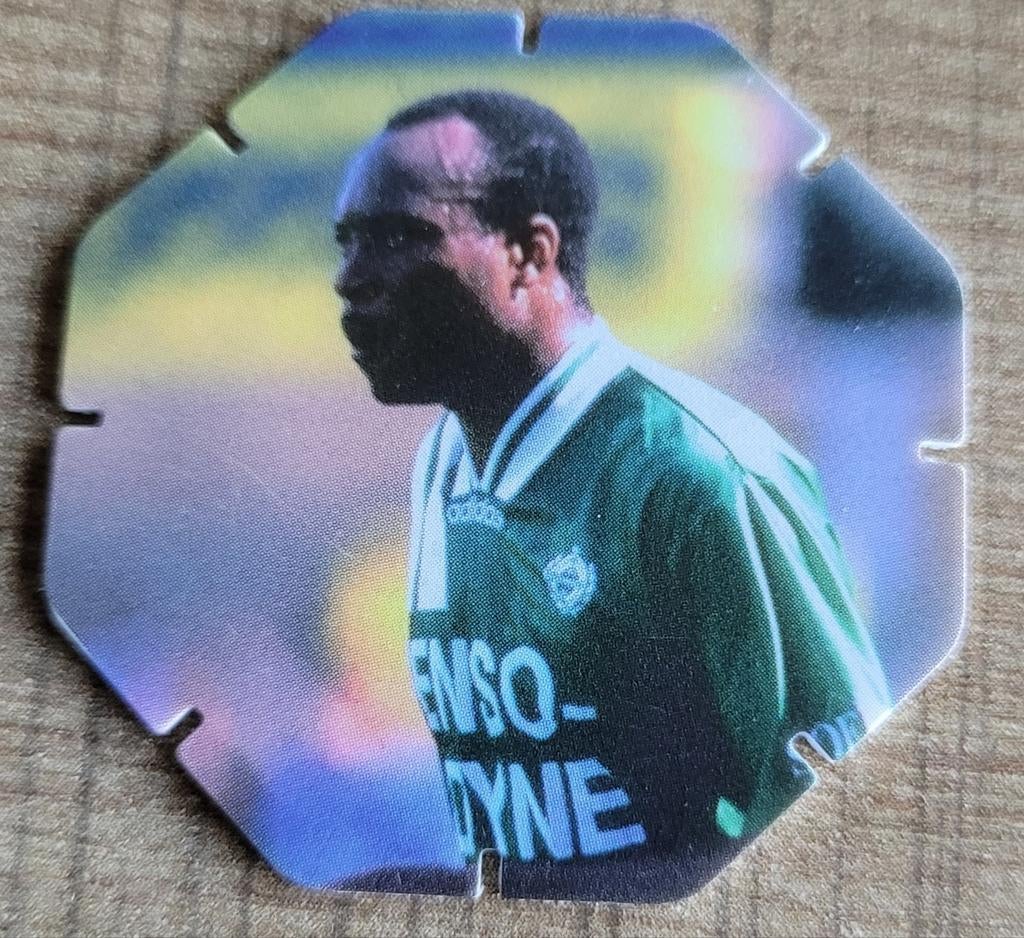 Verzamelplaatje voetbalclub S.K. Lommel (jaren '90), Verzamelen, Ophalen of Verzenden, Gebruikt, Poster, Plaatje of Sticker
