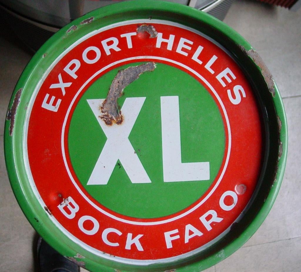 XL EXPORT HELLES BOCK FARO BIERPLATEAU -EMAIL-, Ophalen of Verzenden