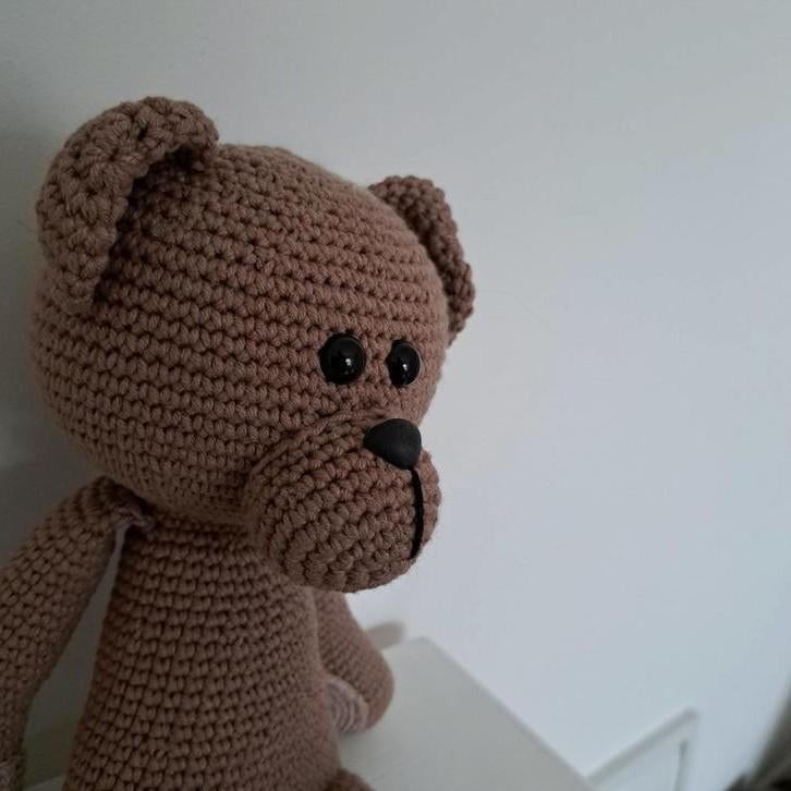 Beer...amigurumi..handgemaakt..NIEUW, Ophalen of Verzenden, Nieuw