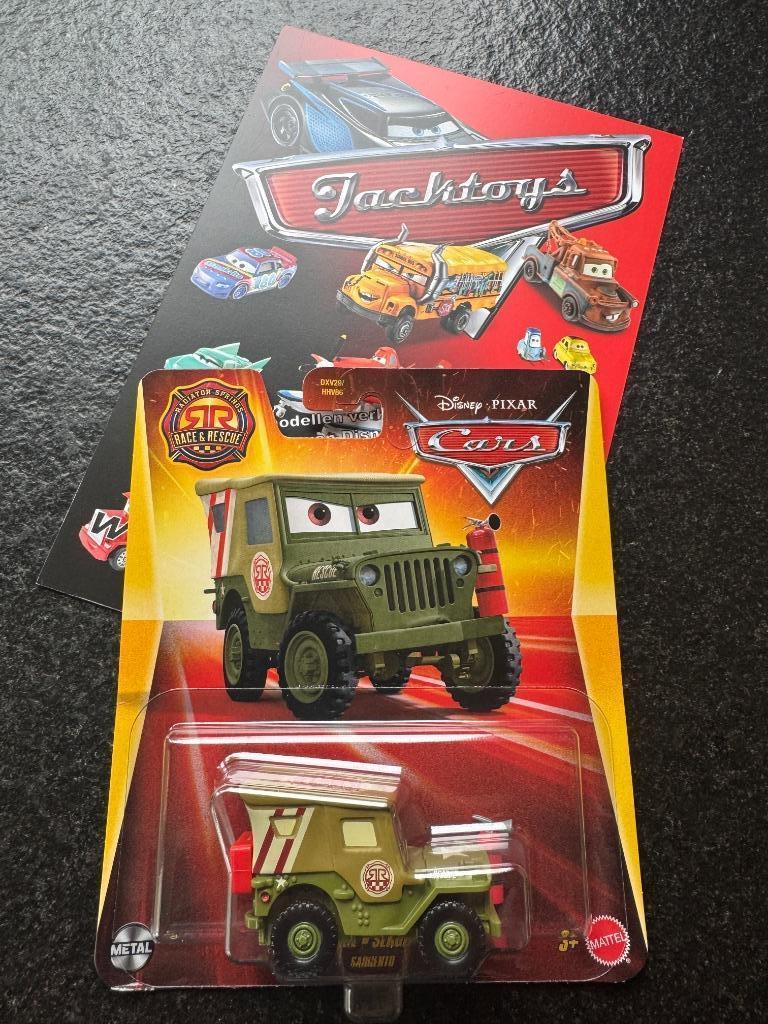 Voitures Disney Pixar Race & Rescue Sarge, Enlèvement ou Envoi, Neuf