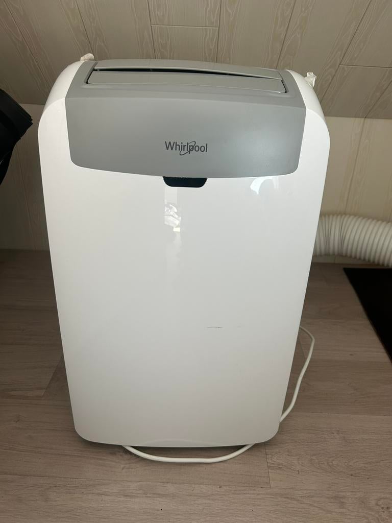 Airco Whirlpool, Elektronische apparatuur, Airco's, Gebruikt, Mobiele airco, Minder dan 60 m³, 3 snelheden of meer, Koelen en Ontvochtigen