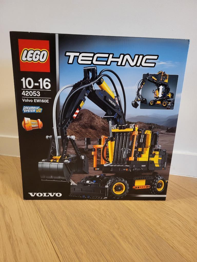 Lego Technic Volvo EW160E - 42053 - 2016, Ophalen of Verzenden, Nieuw, Complete set, Lego