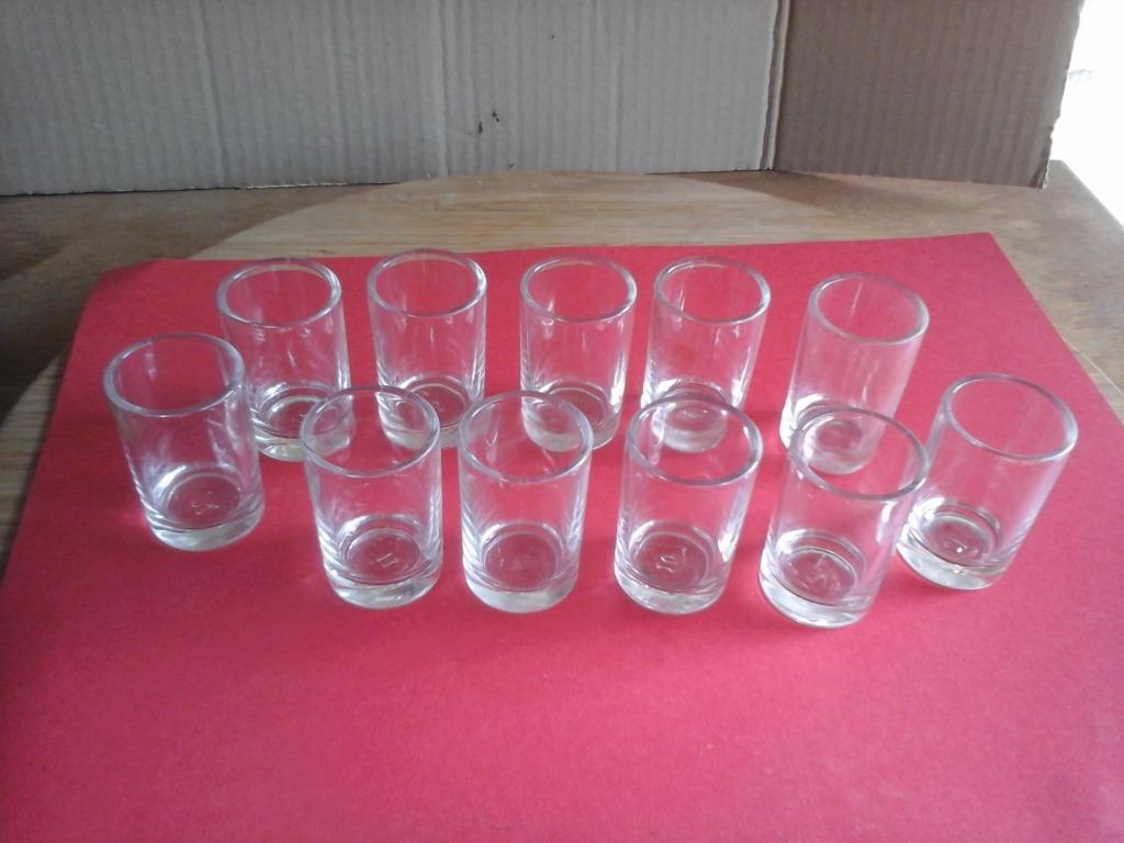 SHOT GLAASJES, Ophalen of Verzenden, Zo goed als nieuw, Borrel- of Shotglas