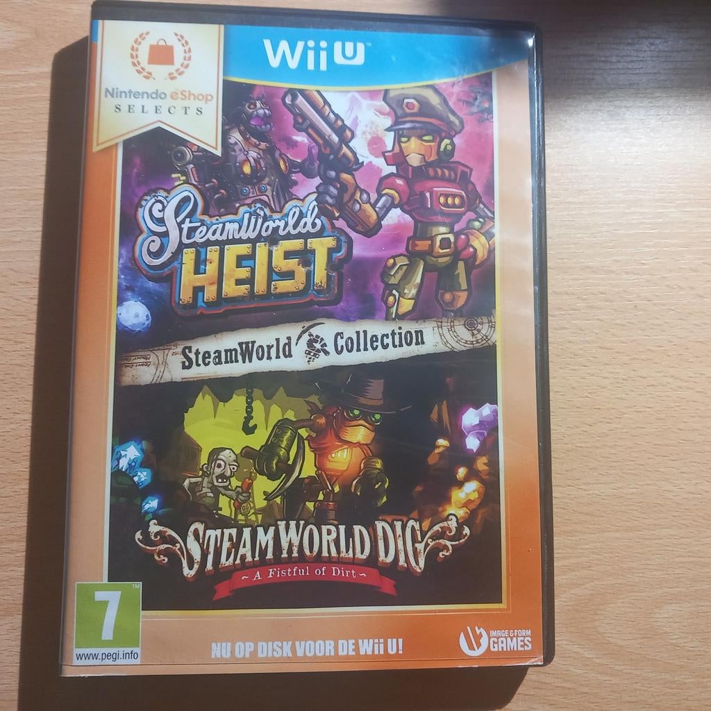 Braquage de Steamworld / Dig Nintendo wii u, Enlèvement ou Envoi, Comme neuf