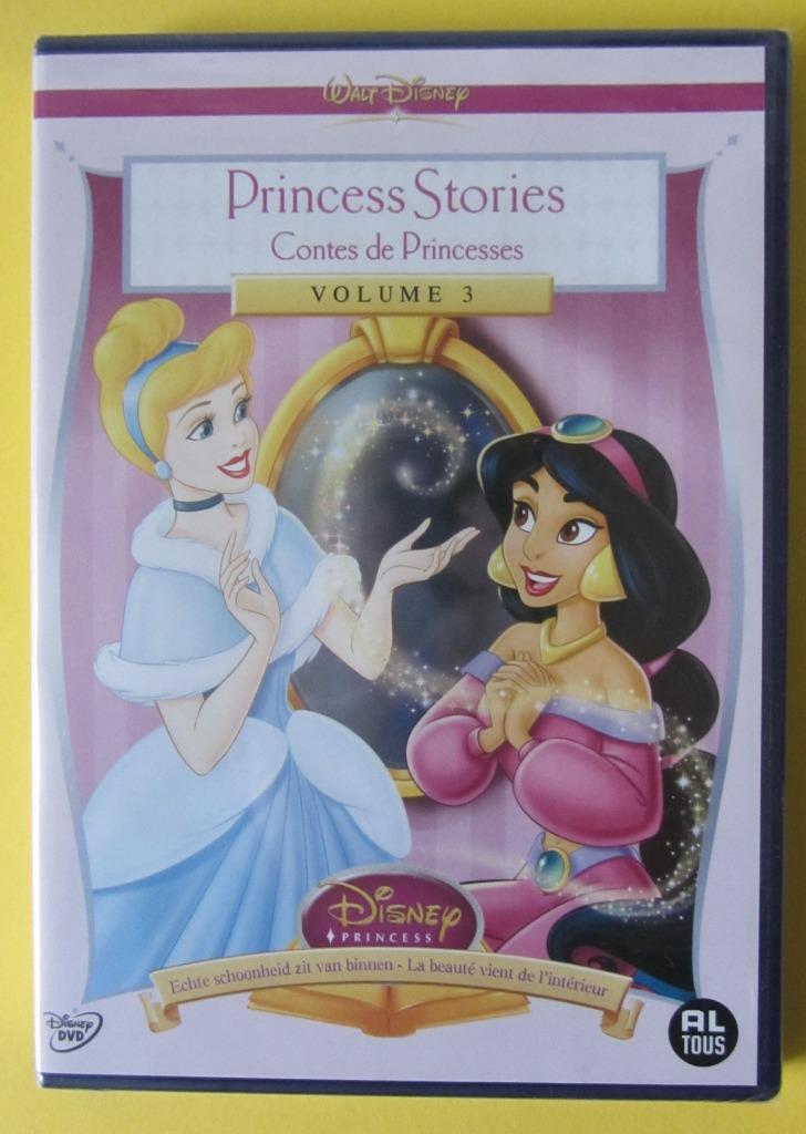 Dvd Walt Disney "Prinsess Stories" Volume 3, Europees, Tekenfilm, Alle leeftijden, Ophalen of Verzenden