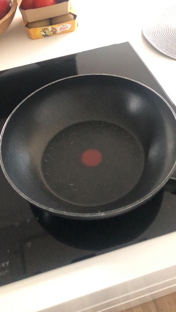 Wok Tefal, Maison & Meubles, Enlèvement, Utilisé, Wok, Plaques à induction