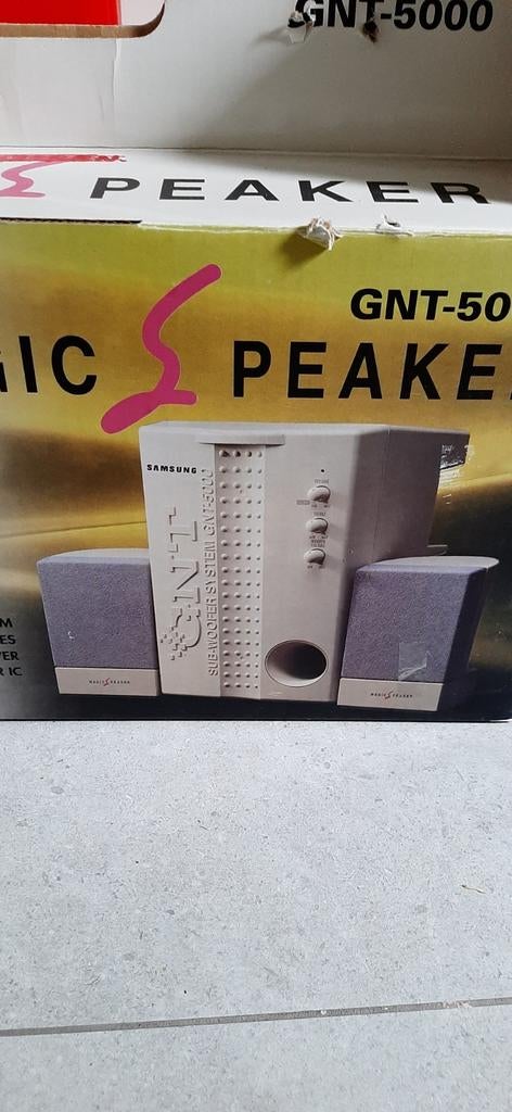 Ensemble d'enceintes Samsung avec woofer, TV, Hi-fi & Vidéo, Enlèvement ou Envoi, Comme neuf
