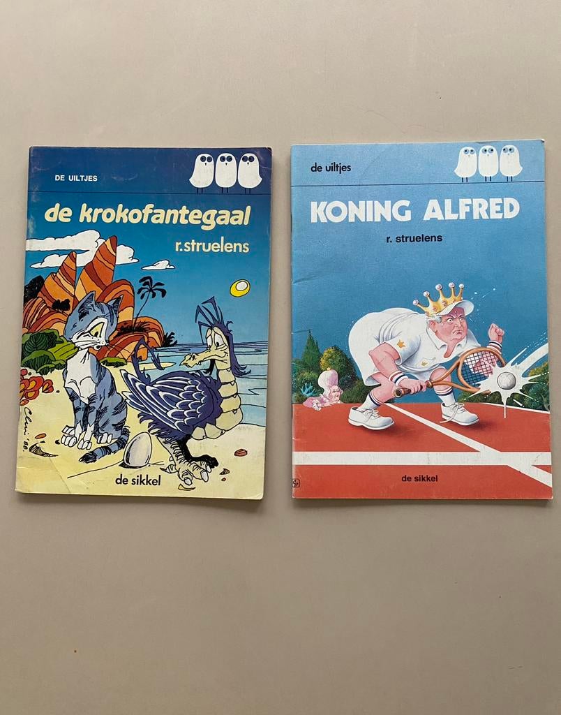 🍄 2 leesboekjes “ de Uiltjes “ / 1 € voor de 2 boekjes, Ophalen of Verzenden, Gelezen