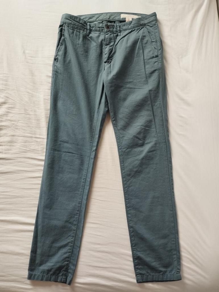 H&M broek, Kleding | Heren, Blauw, Overige maten, Ophalen of Verzenden, Zo goed als nieuw