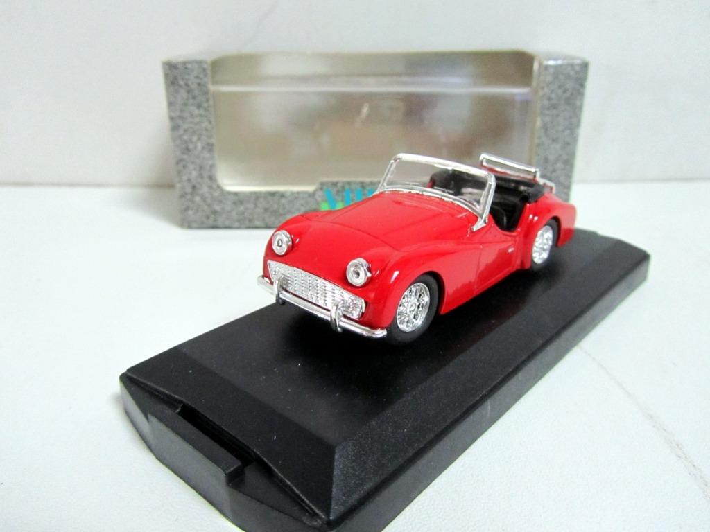 Triumph TR3A 1959 Open (1:43) Vitesse 014, Ophalen of Verzenden, Zo goed als nieuw, Auto, Overige merken
