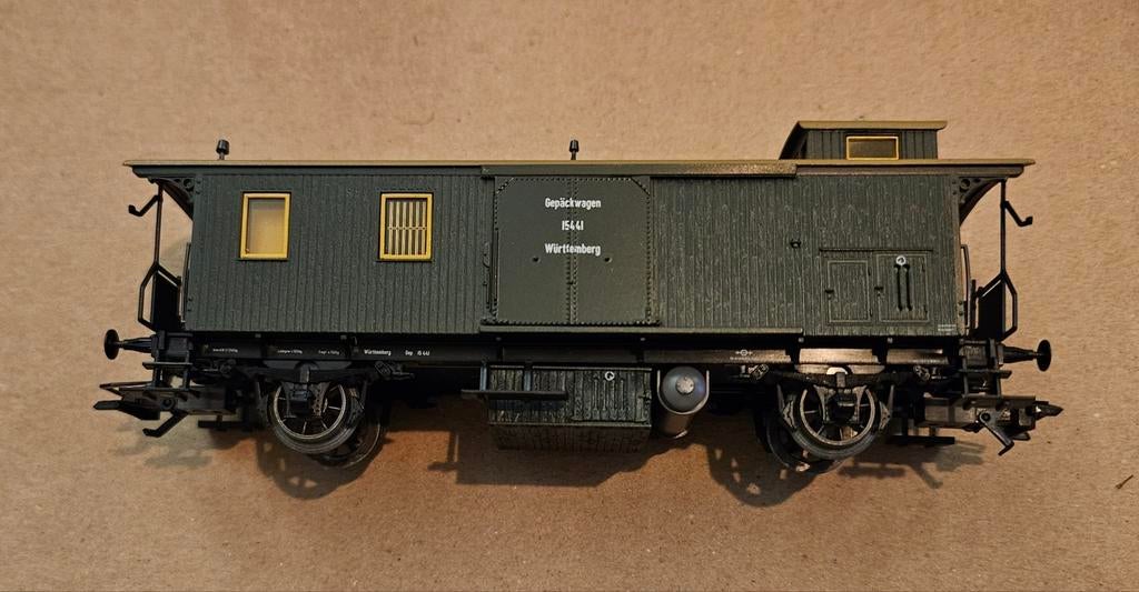 Märklin 4212 Fourgon Bagage K.W.St.E, Analogique, Enlèvement ou Envoi, Courant alternatif, Wagon