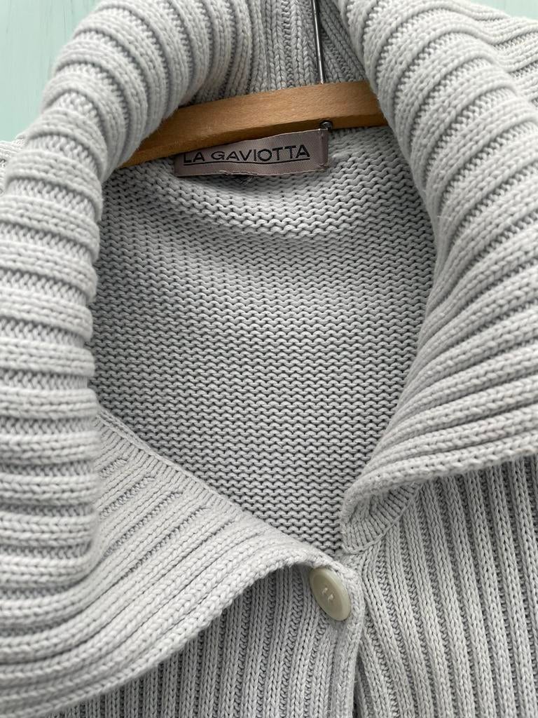 Cardigan gilet vest pastel blauw La Gaviotta, Kleding | Dames, Ophalen