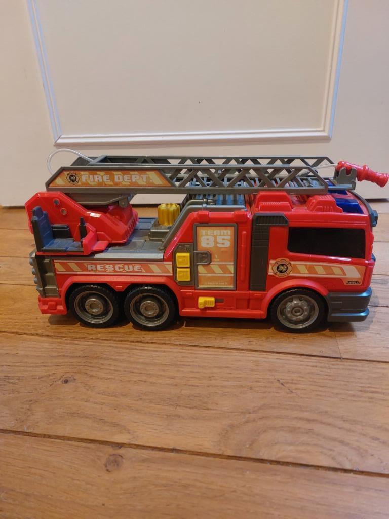 Camion de pompier Dickie Toys, Collections, Enlèvement, Utilisé