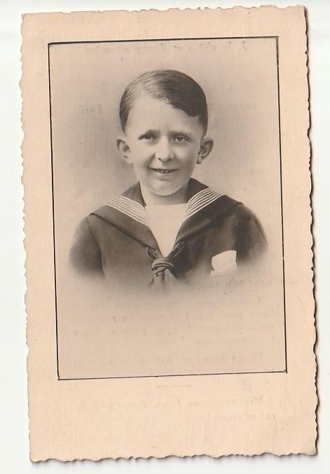 Charles BONHOMME 1972 - 12 ans enfant ni lieu ni date photo, Verzamelen, Bidprentjes en Rouwkaarten, Verzenden, Bidprentje