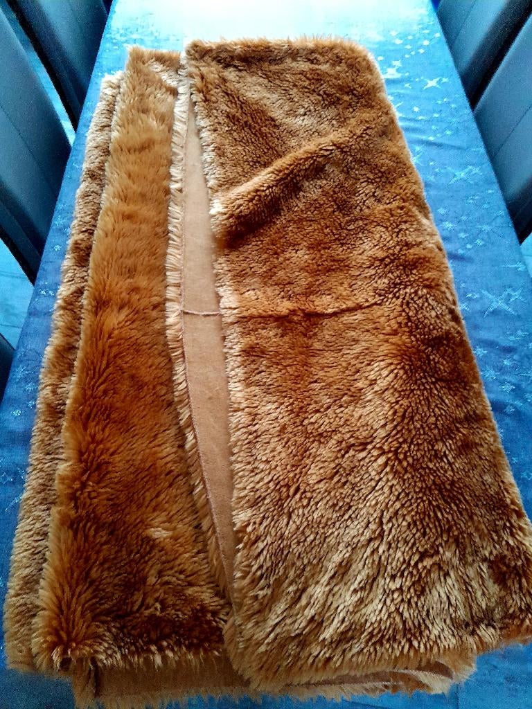 Couvre-lit ourson orange Vintage Année 70' 80', Enlèvement ou Envoi