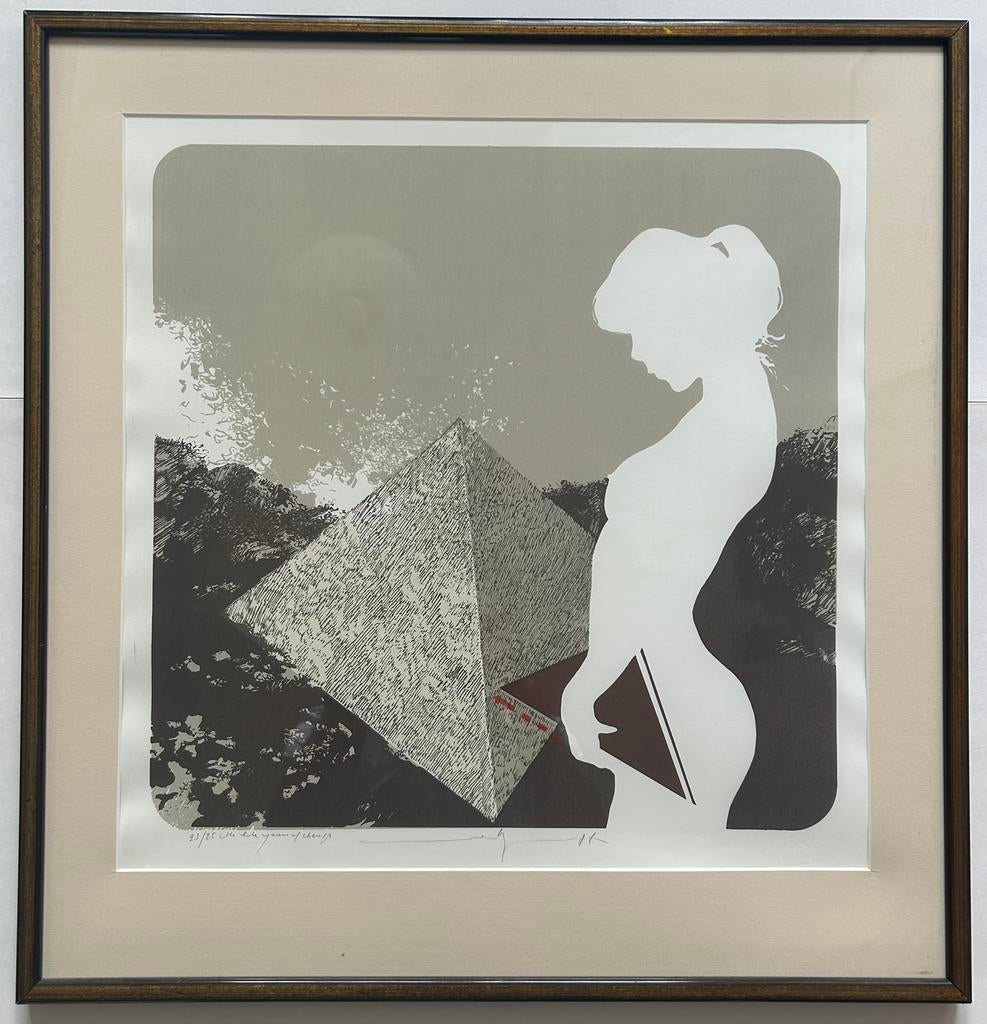 Martin Baeyens - Litho, Antiek en Kunst, Ophalen