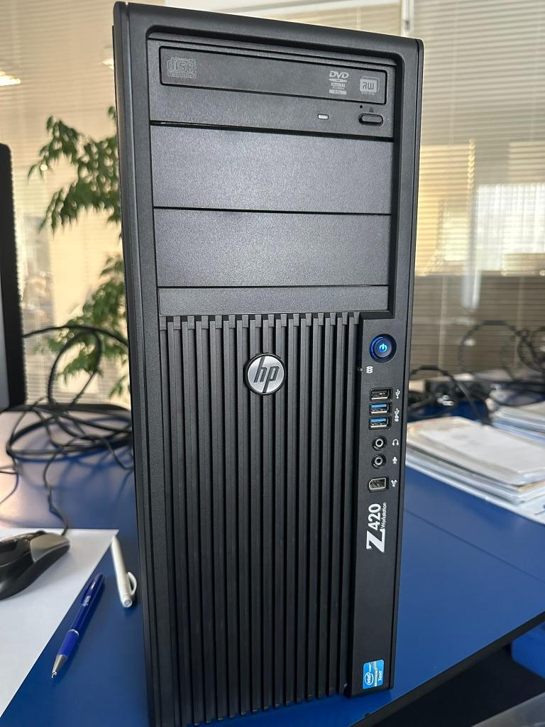 HP Z420 workstation met WIN 11 PRO, 16GB RAM, nieuwe SSD, Computers en Software, Ophalen, Refurbished, Intel Xeon, HP