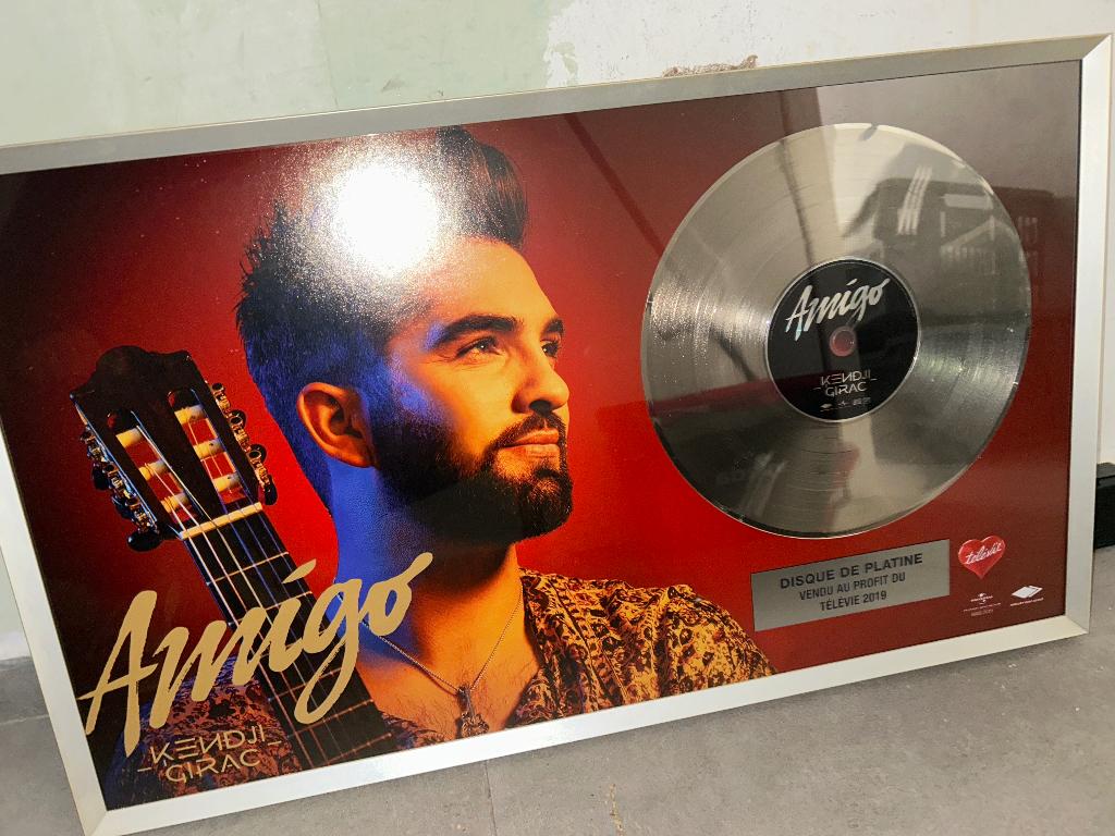 DISQUE DE PLATINE KENDJI GIRAC, Enlèvement ou Envoi, Neuf, dans son emballage, Autres formats