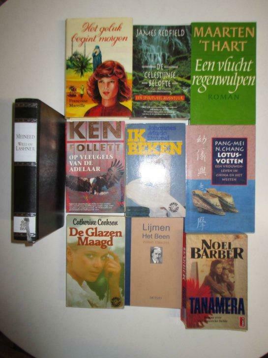 lot van 10 boeken allerlei genres, Ophalen of Verzenden, Gelezen
