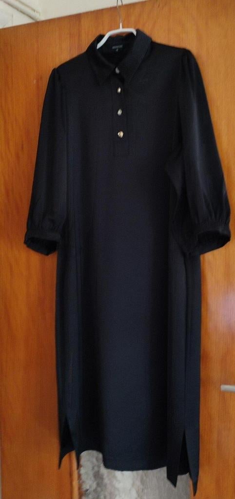Lange zwarte tuniek maat 42, Kleding | Dames, Zwart, Maat 42/44 (L), Ophalen of Verzenden, Gedragen