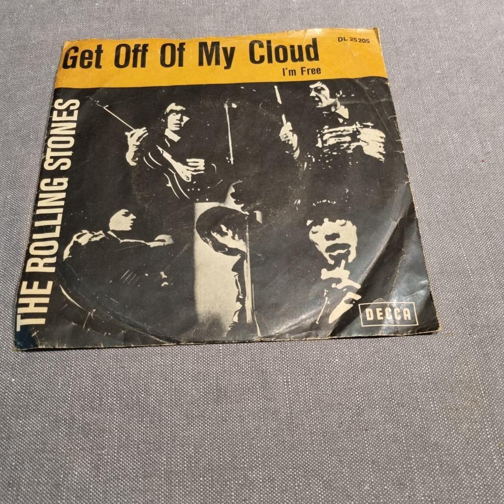 Single - The Rolling Stones - Get Off My Cloud, Enlèvement ou Envoi, Utilisé, Autres formats