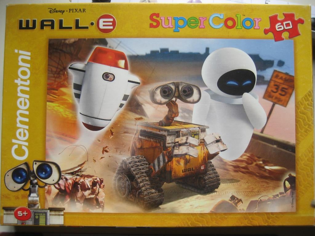 puzzel Wall.E  , 60 stukken, Kinderen en Baby's, Ophalen of Verzenden
