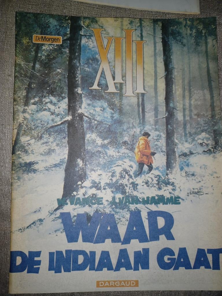 XIII OÙ VA L'INDIEN VANCE VAN HAMME quasi gratuit, Enlèvement